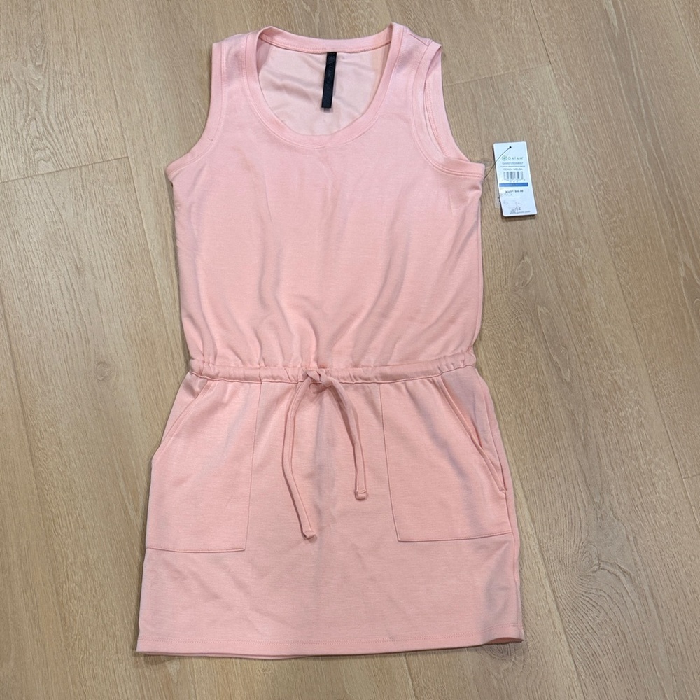 GAIAM Peach Sleeveless Dress